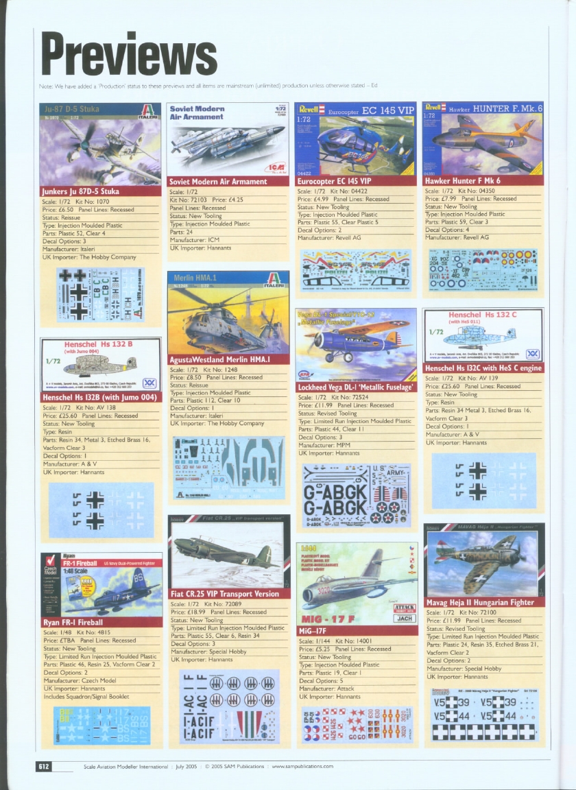 Scale Aviation Modeller International 2005-07